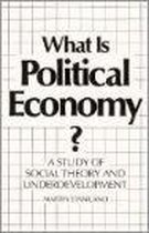 What Is Political Economy?