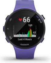 Bol.com Garmin Forerunner 45S Smartwatch - Sporthorloge - Met GPS Tracker - 5ATM Waterdicht - Iris/Black - Maat: 39 - Scherm afm... aanbieding