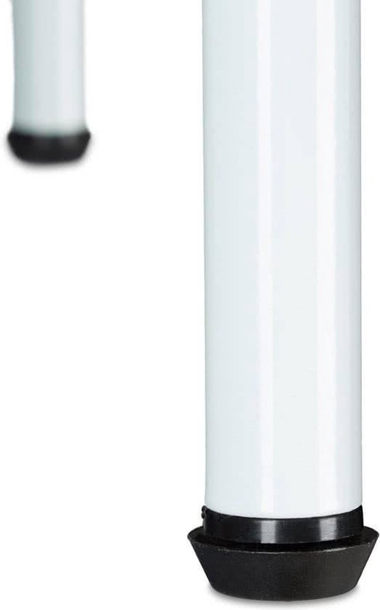 Kledingrek design recht wit 90 x 150 cm