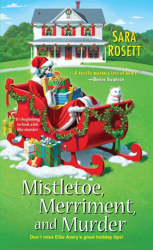 Mistletoe, Merriment, and Murder - cover