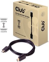 club3D CAC-1371 HDMI-kabel HDMI Aansluitkabel HDMI-A-stekker, HDMI-A-stekker 1.00 m Zwart 10K UHD, 8K UHD