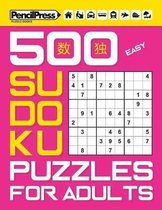 500 Easy Sudoku Puzzles for Adults (with answers)