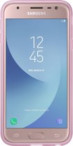 Samsung jelly cover - roze - voor Samsung Galaxy J3 2017