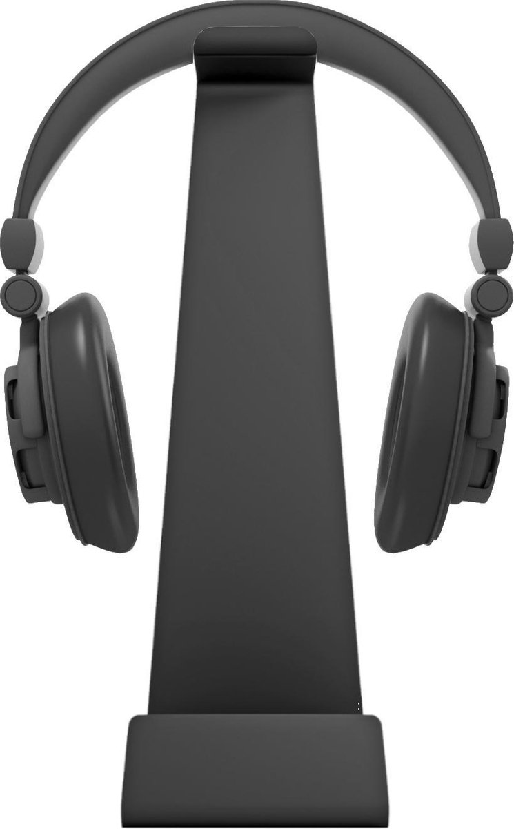Multibrackets - Aluminium Design Standaard voor hoofdtelefoon - Koptelefoon houder zwart - Multibrackets