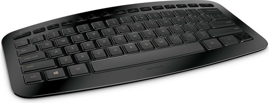 Microsoft Arc Draadloos Toetsenbord Qwerty Zwart Microsoft Arc Draadloos Toetsenbord Qwerty Zwart