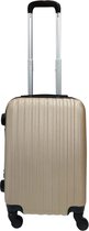 SB Travelbags 'Expandable' Handbagage koffer 53cm 4 wielen trolley - Champagne