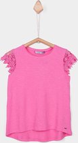 Tiffosi-meisjes-t-shirt-Lortty-kleur: roze-maat 116