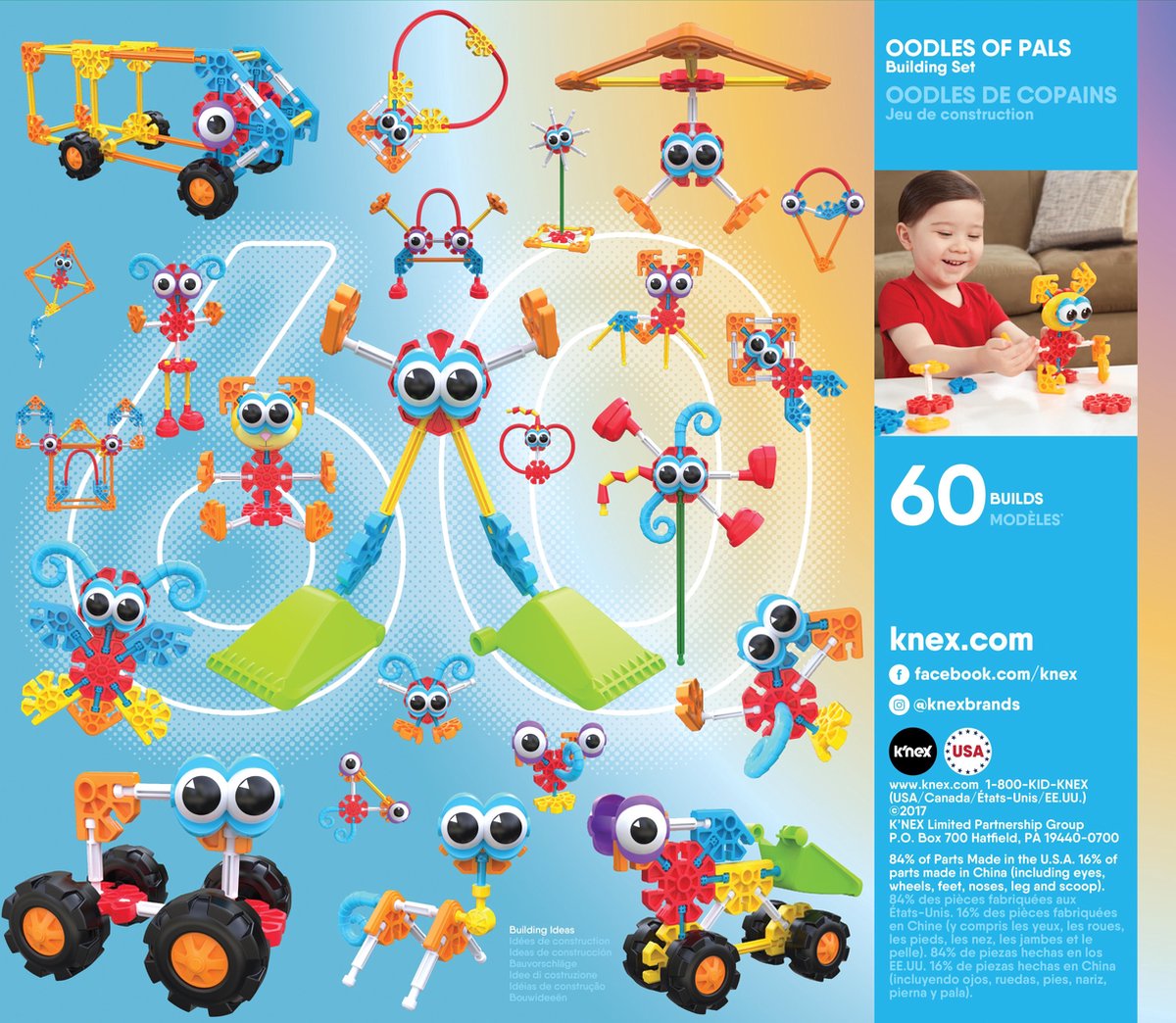 K'NEX Oodles of Pals Bouwset - Kid K'nex - 116 Stukjes — afbeelding 10