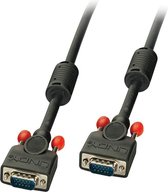 LINDY VGA Aansluitkabel VGA-stekker 15-polig, VGA-stekker 15-polig 10.00 m Zwart 36377 VGA-kabel
