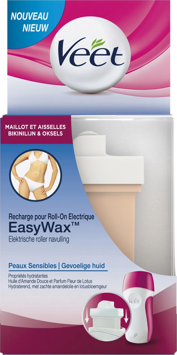 Veet Easy Wax Navulling Gevoelige Huid - 50 ml | bol.com