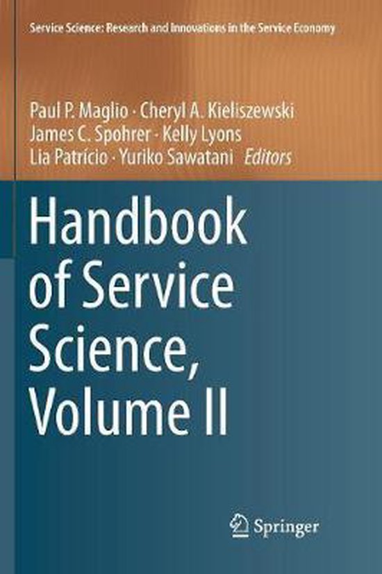 Service Science: Research and Innovations in the Service Eco ... - cover