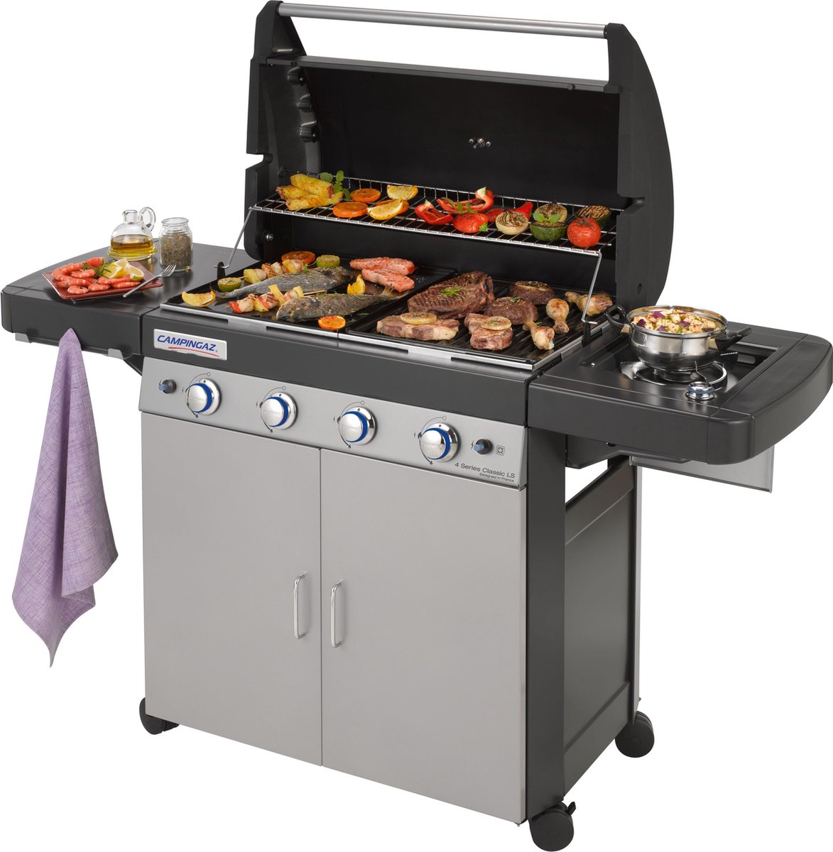 | Campingaz 4 Series Classic LS Gasbarbecue 4 Handvat voor Campingaz 2 3 series Classic barbecues