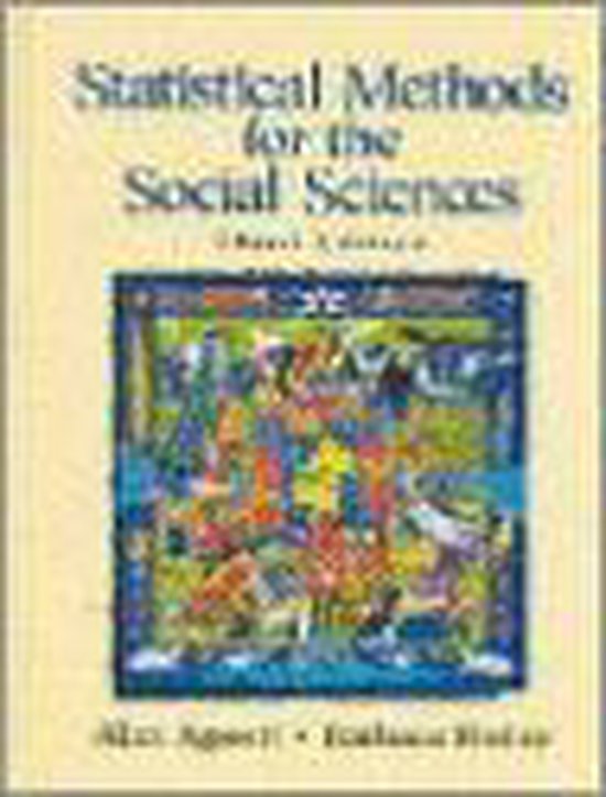 Statistical Methods for the Social Sciences - cover