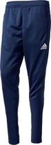 adidas Tiro17 TRG Pant Junior Trainingsbroek - Maat 164  - Unisex - blauw/wit