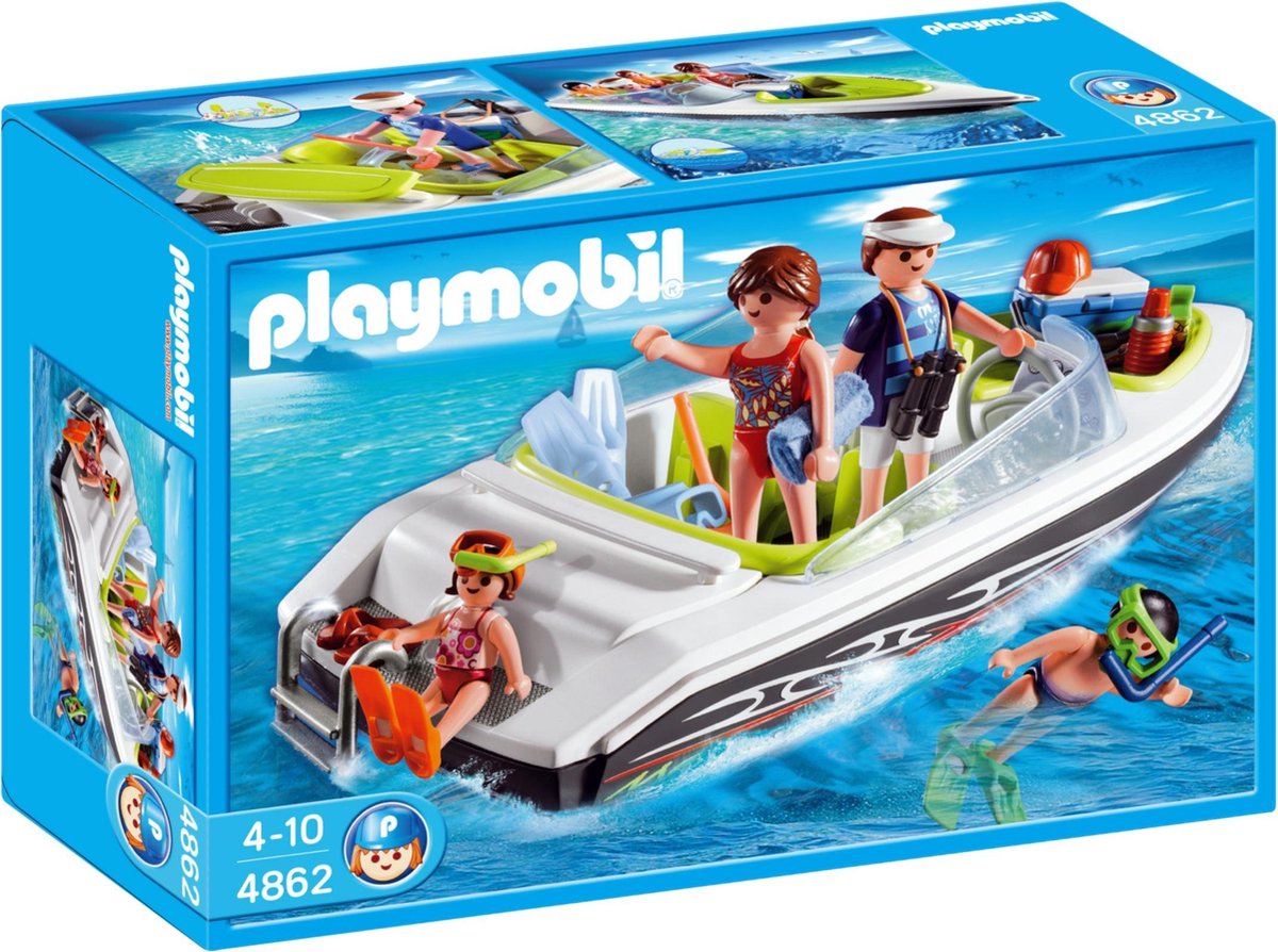 Playmobil Zwarte Speedboot - 4862 | bol.com