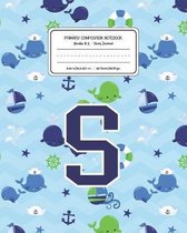 Primary Composition Notebook Grades K-2 Story Journal S