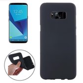 Tuff-Luv - Zachte TPU Case - Voor de Samsung Galaxy S8 - Zwart