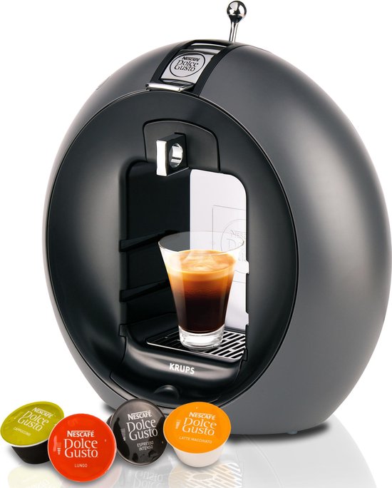 ik betwijfel het grillen taart NESCAFÉ Dolce Gusto Circolo Manual Koffie Machine Zwart door Krups | bol.com