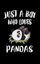 Just A Boy Who Loves Pandas