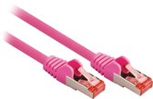 Valueline S/FTP netwerkkabel roze - CAT6 / LSZH - 10 meter