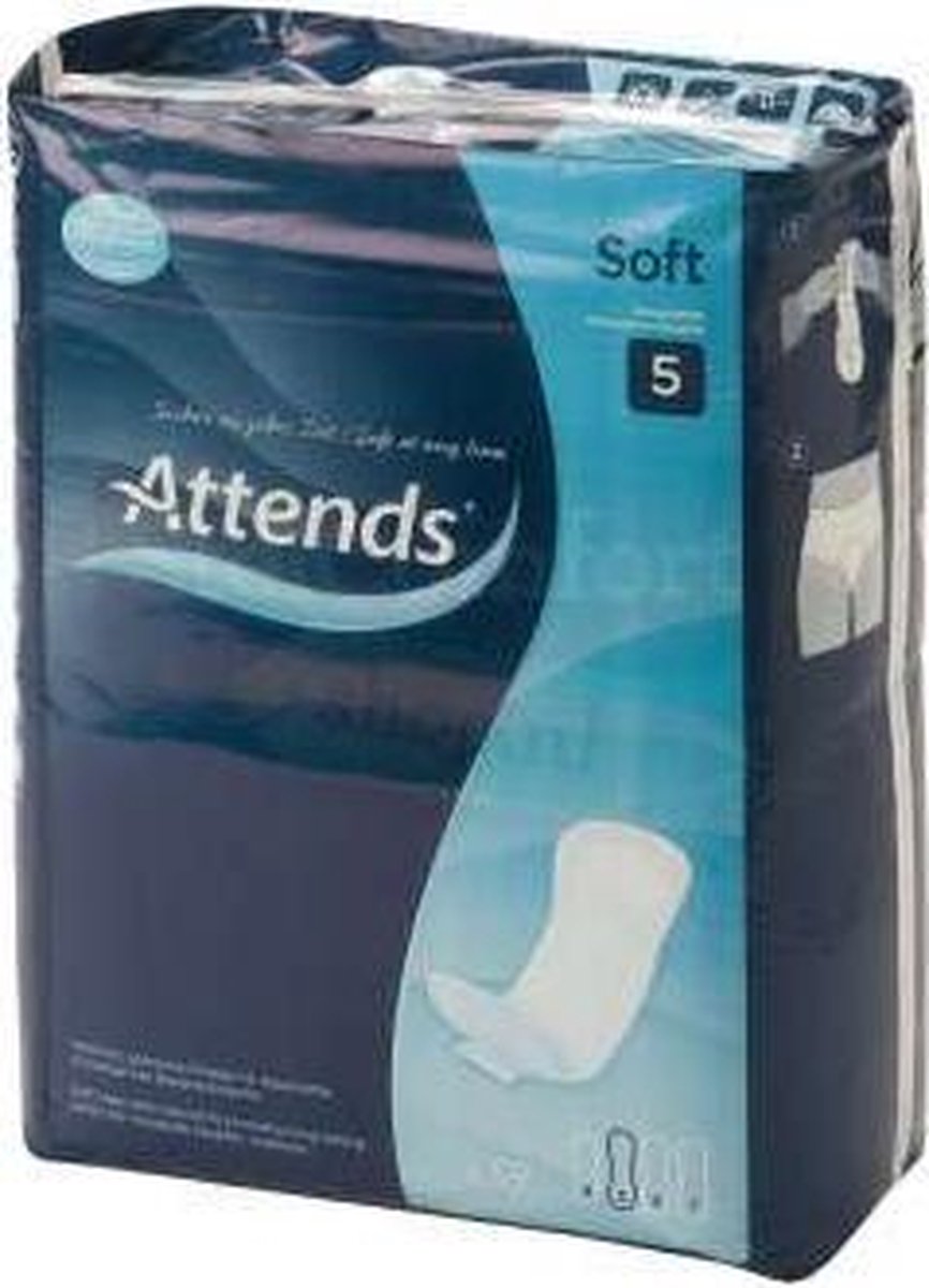 Goedkoopste Attends Soft 5 - incontinentie inlegkruisjes - 38 stuks