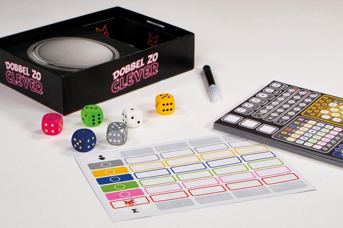 999 Games - Dobbel zo Clever - Dobbelspel - Het vervolg op het populaire dobbelspel Clever - Gezelschapsspel - Familiespel - Strategiespel - Klein cadeautje — afbeelding 3