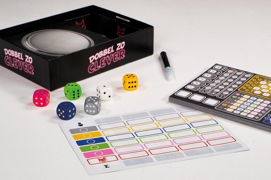999 Games - Dobbel zo Clever - Dobbelspel - Het vervolg op het populaire dobbelspel Clever - Gezelschapsspel - Familiespel - Strategiespel - Klein cadeautje