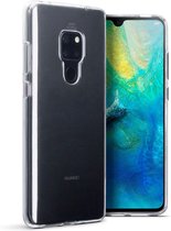 Huawei Mate 20 Hoesje - Siliconen Back Cover - Transparant