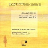 Johannes Brahms: Piano Quintet, Op. 34; Heinrich von Herzogenberg: Piano Quintet, Op. 17