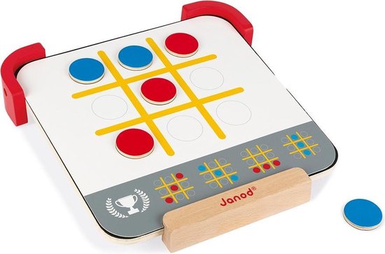 Janod Ik Leer - Kleuren Magneetbord - Magnetische Zijde En Krijtbordzijde Op De Achterkant - Met Modelkaarten En 42 Gekleurde Stippen - Om Kleuren Te Leren En Plezier Te Hebben! - Geschikt Vanaf 2 Jaar van Janod — afbeelding 3