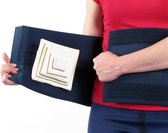 Rafys Breukband elastisch 30 cm., L zwart