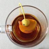 theefilter Eend voor losse thee theezeef thee-ei infuser
