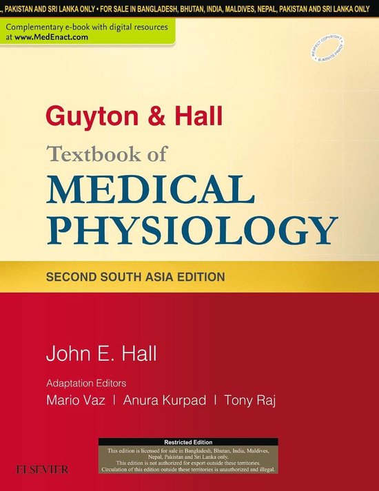 Guyton & Hall Textbook of Medical Physiology | 9788131244661 | Mario ...