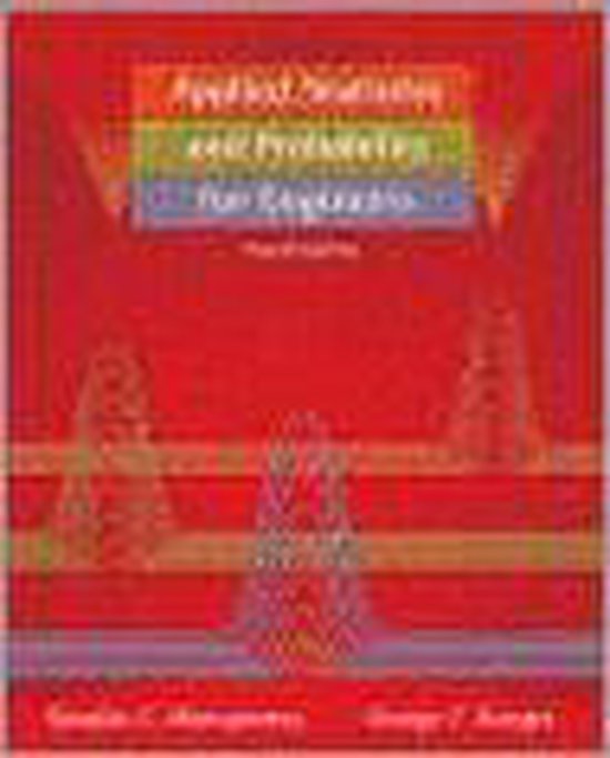 Applied Statistics and Probability for Engineers - cover