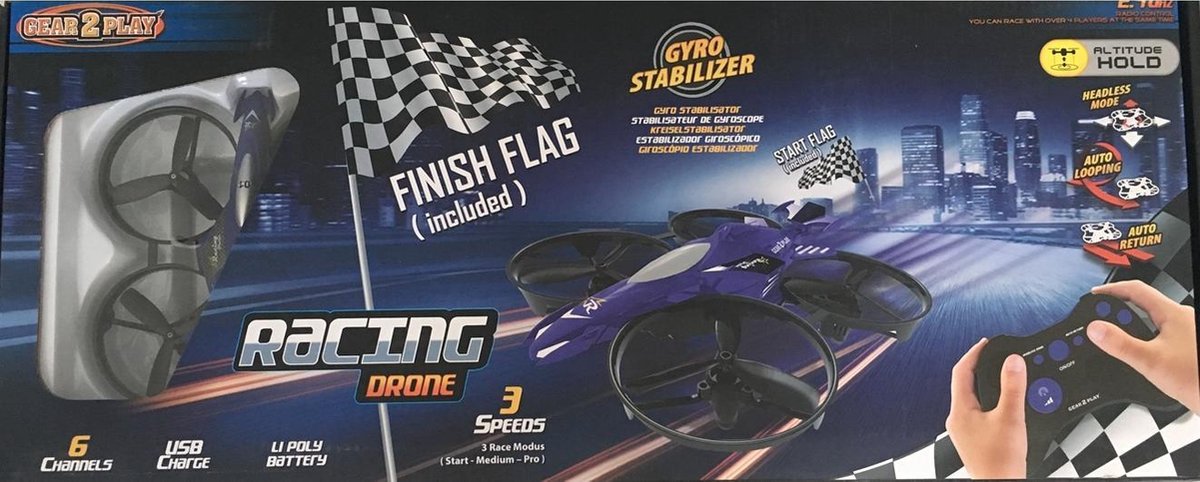 gear2play racing drone