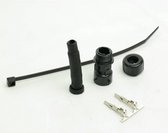Aspock bajonettverbinder - 2 pins/2 polig - mannelijk