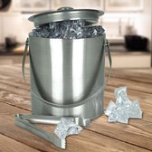 IJsemmer RVS met deksel - 15 cm - Dubbelwandig