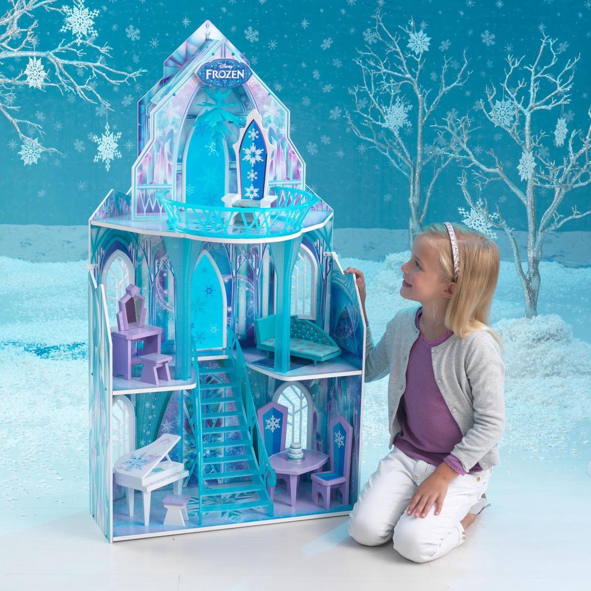 KidKraft Disney® Frozen poppenhuis ijskasteel | bol