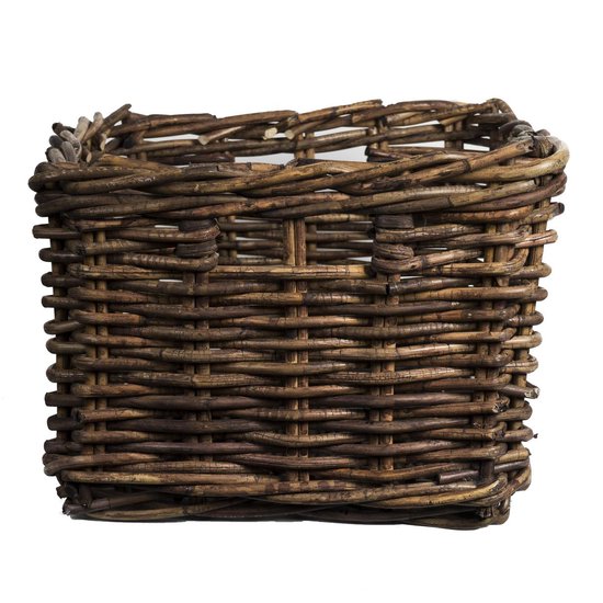 Fastrider Zeno Rotan Fietsmand - Bruin - 26L - Handgemaakt van FastRider — afbeelding 4