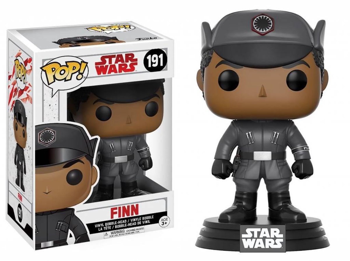 Funko Pop! Star Wars: Finn speelfiguur thumbnail 3