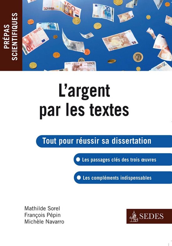 L'argent par les textes - cover