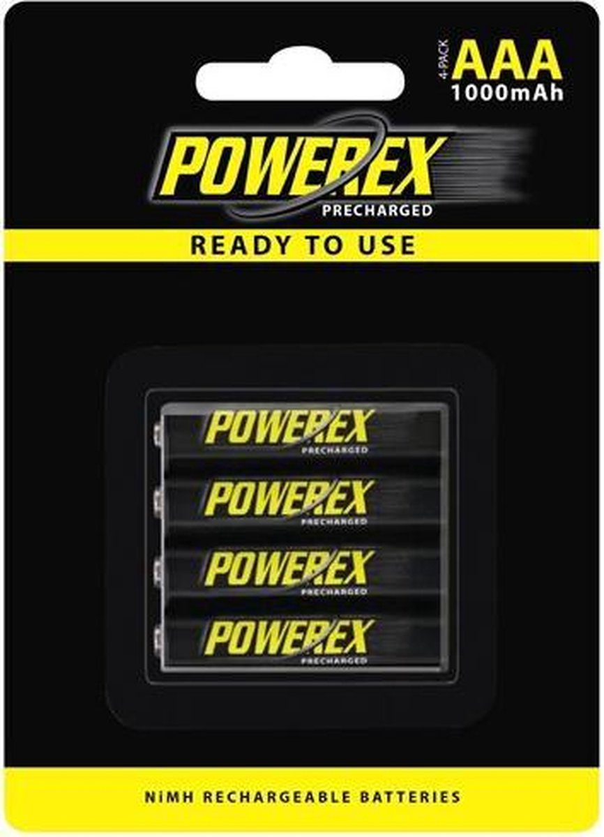 Powerex AAA 1000mAh Oplaadbare Batterij