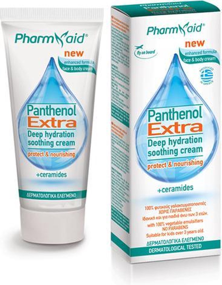 Goedkoopste Pharmaid Panthenol Maxthenol Gezicht en Bodycrème 60ml | Intensieve Hydraterende Kalmerende Crème voor Gezicht en Lichaam