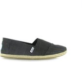 TOMS ALPARGATA Heren ESPADRILLE - BLACK - Maat EU43.5