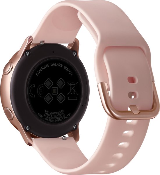 Samsung Galaxy Watch Active Smartwatch dames 39 mm Roségoud