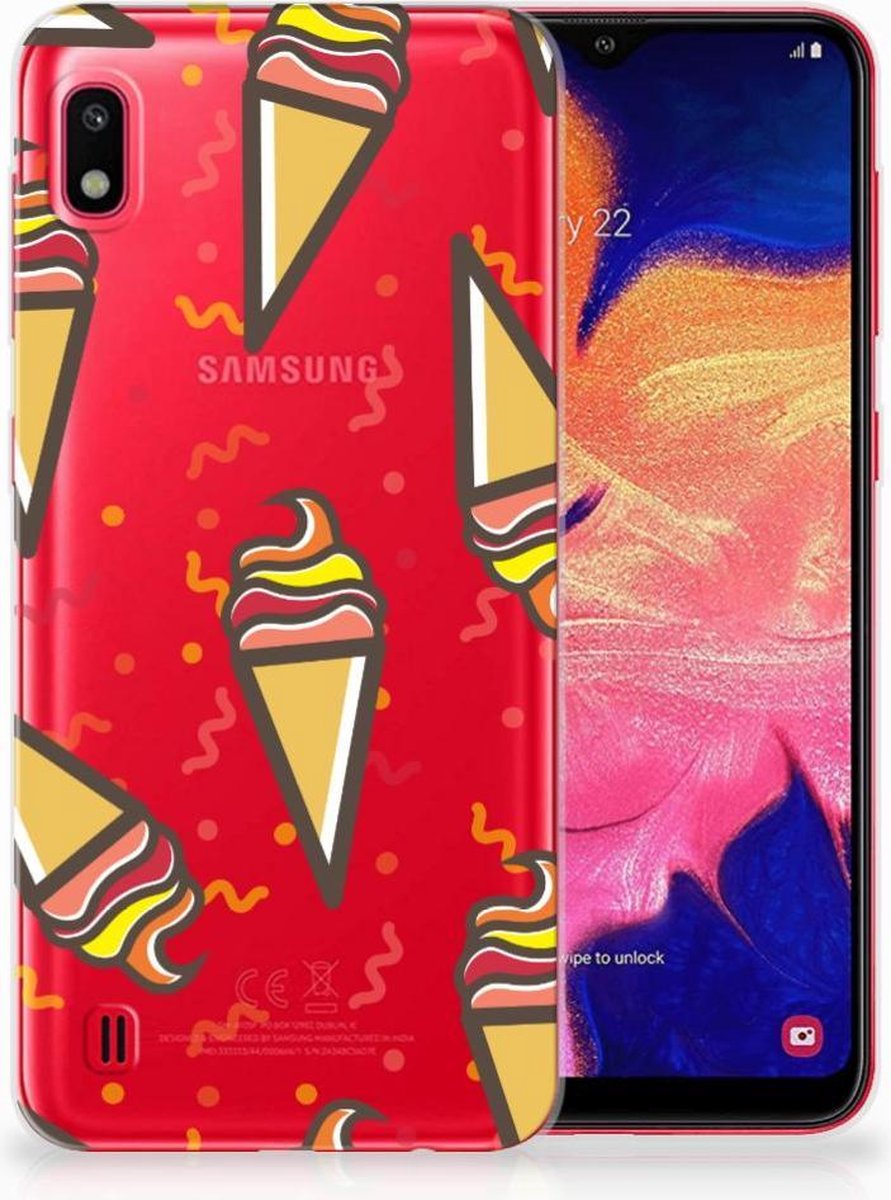 Samsung Galaxy A10 Siliconen Case Icecream