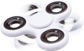 relaxdays - fidget spinner - tri-spinner 58g - hand spinner, anti-stress draaier wit