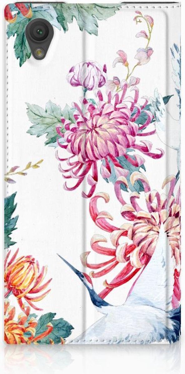 Sony Xperia L1 Hoesje maken Bird Flowers