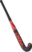DITA CarboLGHT Youngstar C70 X-Bow Hockeystick Unisex - Fluo rood/zwart