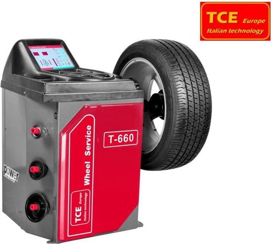 helemaal stoomboot Aannemelijk TCE T-660 banden balanceerapparaat (semi-professioneel) | bol.com